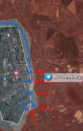 ЧВК «Вагнер» выбили ВСУ из района Забахмутка в Артемовске
