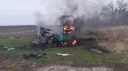 Жёсткие кадры: Тракторист подорвался на мине в Херсонской области (ВИДЕО 18 ...