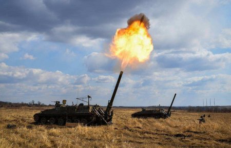 Мощнейшие «Тюльпаны» бригады «Кальмиус» уничтожают укрепрайон ВСУ у Авдеевки (ВИДЕО)