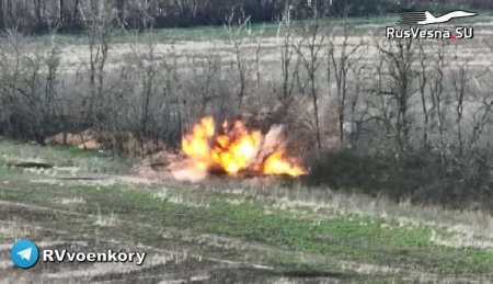 Армия России уничтожает врага у Спорного в ЛНР (ВИДЕО)