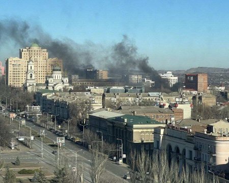 Враг нанес удар по жилым районам Донецка (ФОТО, ВИДЕО)