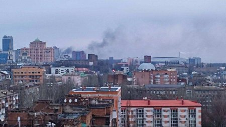 Ночные и утренние обстрелы Донецка: последствия (ФОТО)