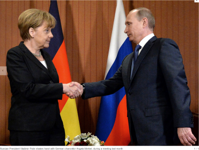 Состоялся разговор Владимира Путина с Ангелой Меркель