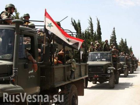 Пентагон: Армия Сирии при поддержке России продвигается к Ракке