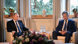 Владимир Путин: НАТО с удовольствием бы воевало с Россией до последнего фин ...