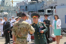 Полторак наградил иностранных военных, участвовавших в учениях Sea Breeze