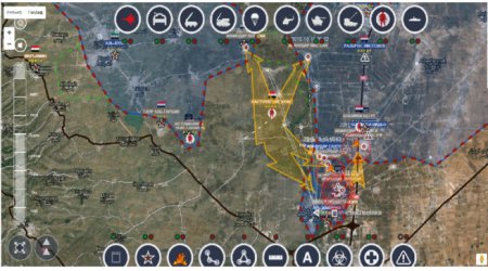 Обзор карты боевых действий на Донбассе от 10.07.2016 г.