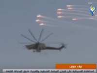 Российские Ми-28Н и Ка-52 наносят удары по боевикам ИГ на востоке сирийской ...