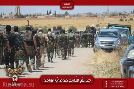 Армия Сирии и ВКС РФ атакуют ИГИЛ в Хаме, террористы массово бегут из Хомса | Русская весна