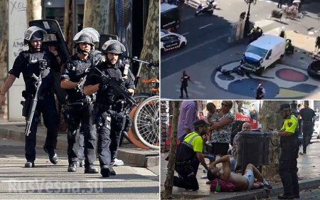 Жуткие кадры: Очевидец снял на камеру последствия зверского теракта ИГИЛ в Испании (ВИДЕО 18+) | Русская весна