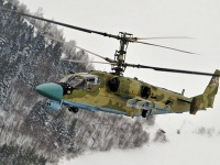На Кубани экипажи ударных вертолетов Ка-52 «Аллигатор» прикрыли группы спец ...