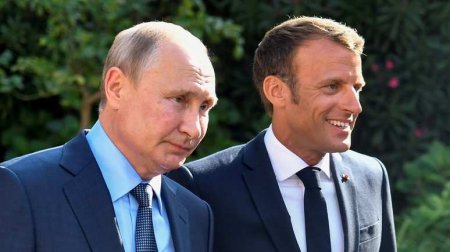 Макрон надеется на переговоры с Путиным